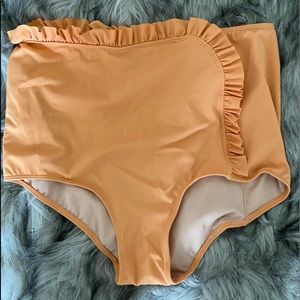 Kortni Jeane Ruffle Cascade Swim Bottoms iBanana